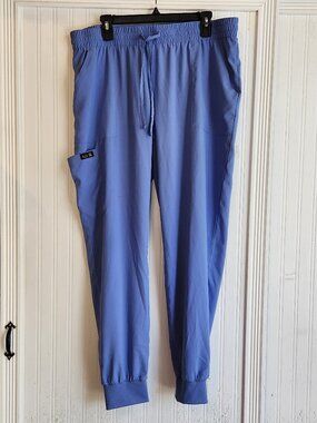 KOI BASICS Blue Scrub Pants Joggers - XL